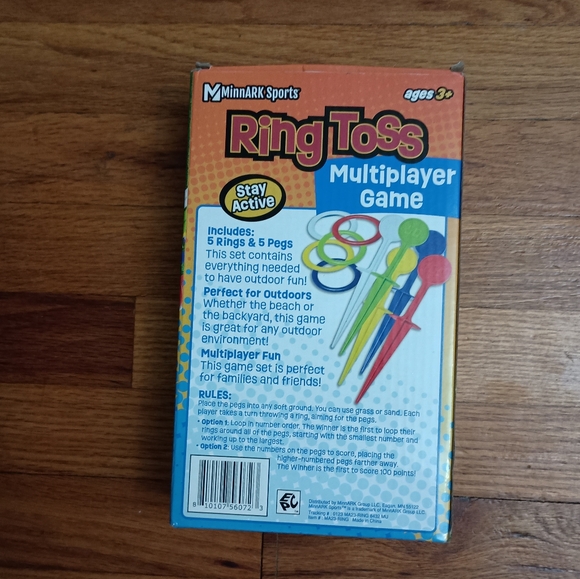 3/$10 🌟 MinnARK Sports Outdoor Ring Toss Game EUC - Picture 2 of 5